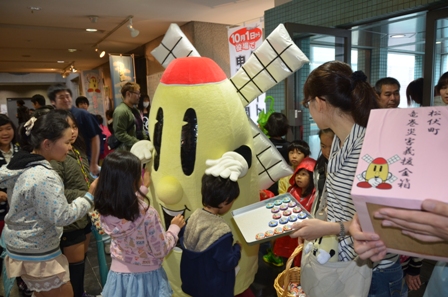 たくさんの子ども達に人気の松伏町のキャラクター「マップー