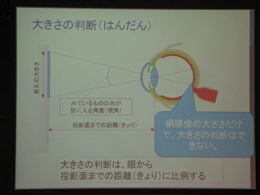 大きさの判断