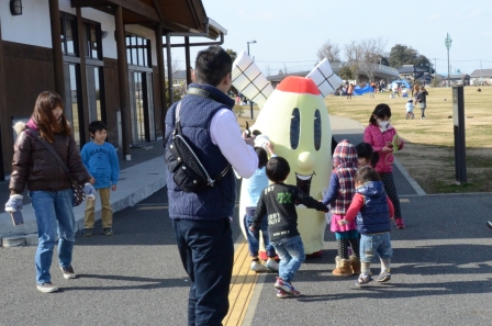 マップーは子ども達に大人気です！