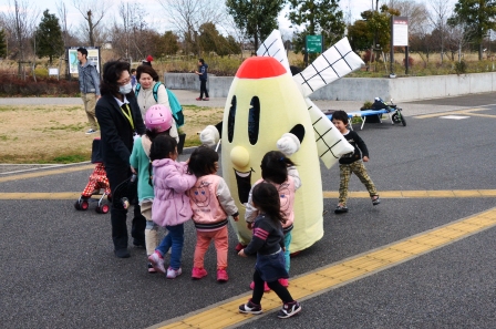 マップーは子ども達に大人気です！