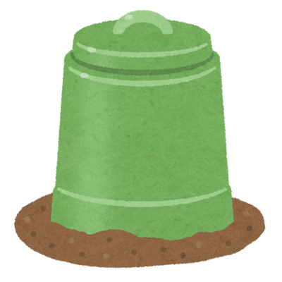 コンポストのイラスト