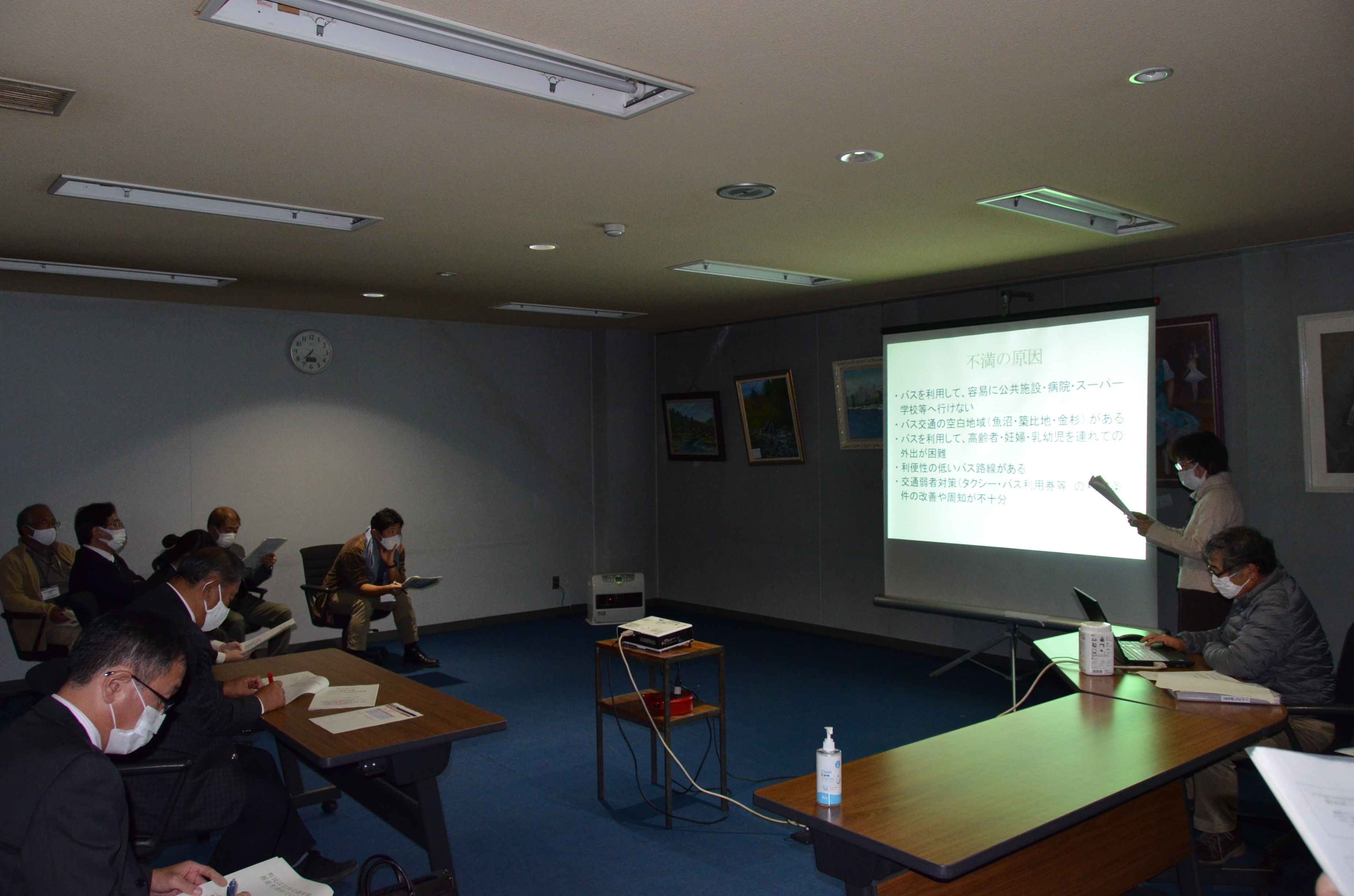 プレゼンテーションの様子1