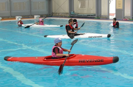 カヌー教室の様子