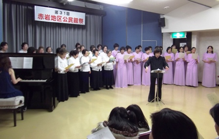 赤岩地区公民館祭の様子1