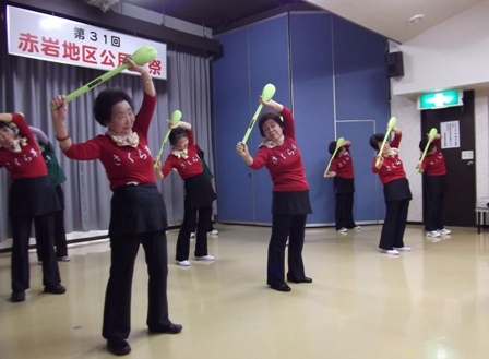 赤岩地区公民館祭の様子2