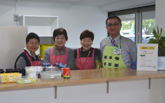 メロディーカフェのスタッフの写真