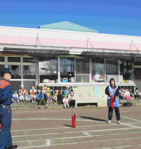 消火訓練の様子