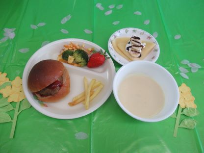 料理の写真（ランランランチの日3月）