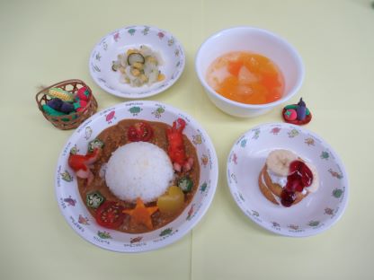 料理の写真（ランランランチの日7月）