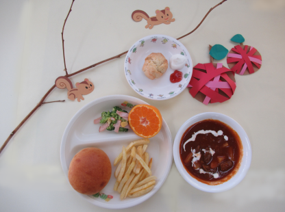 料理の写真（ランランランチの日11月）