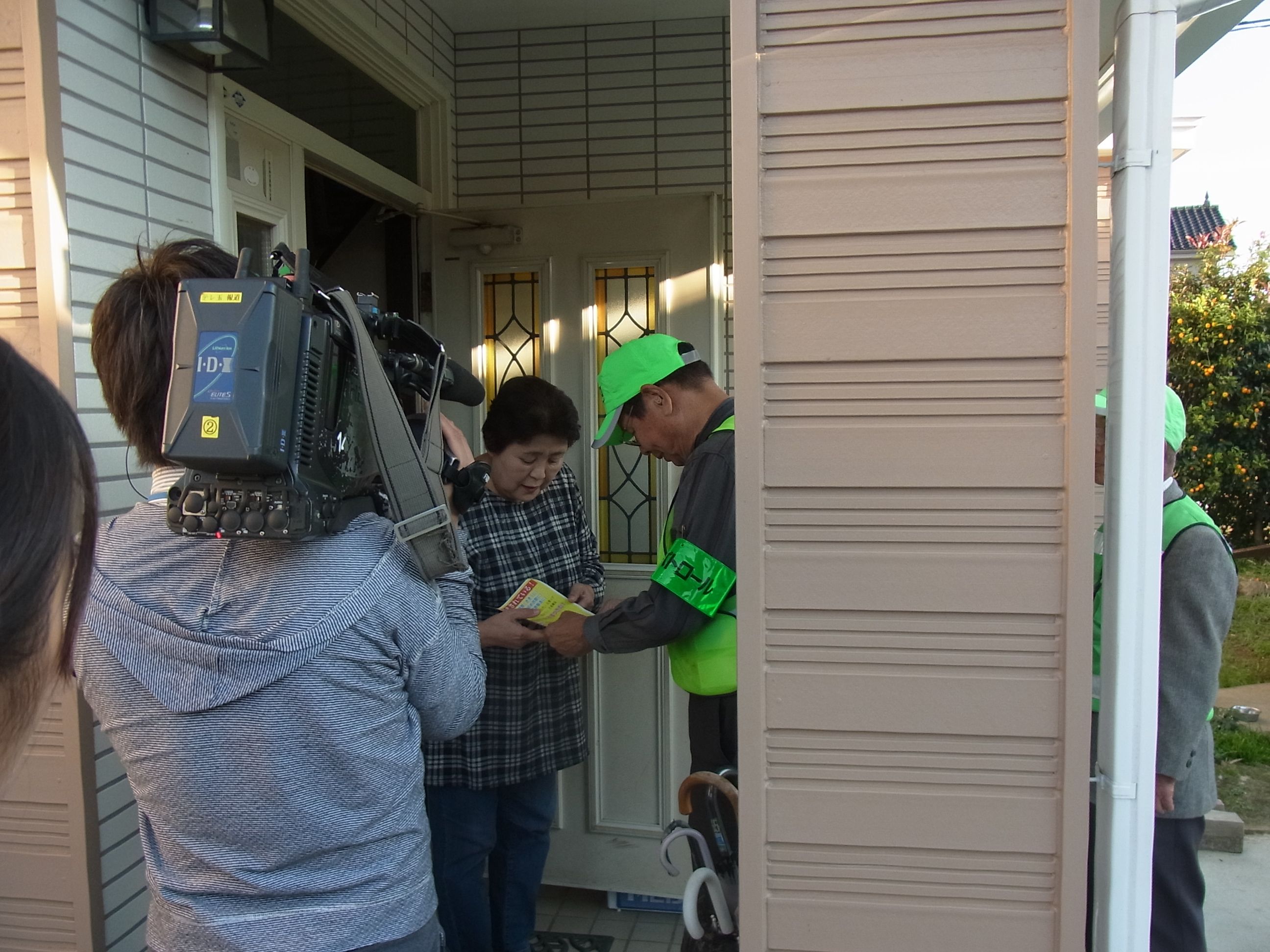 テレビ取材の様子4