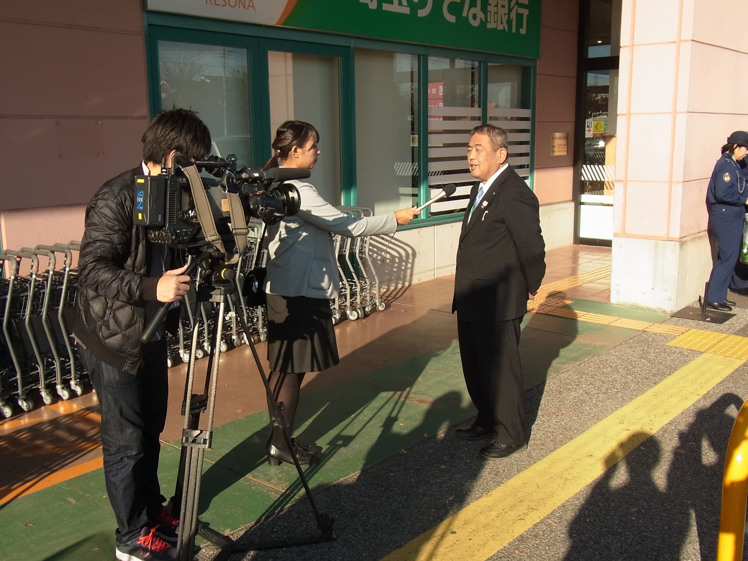 テレビ取材の様子3