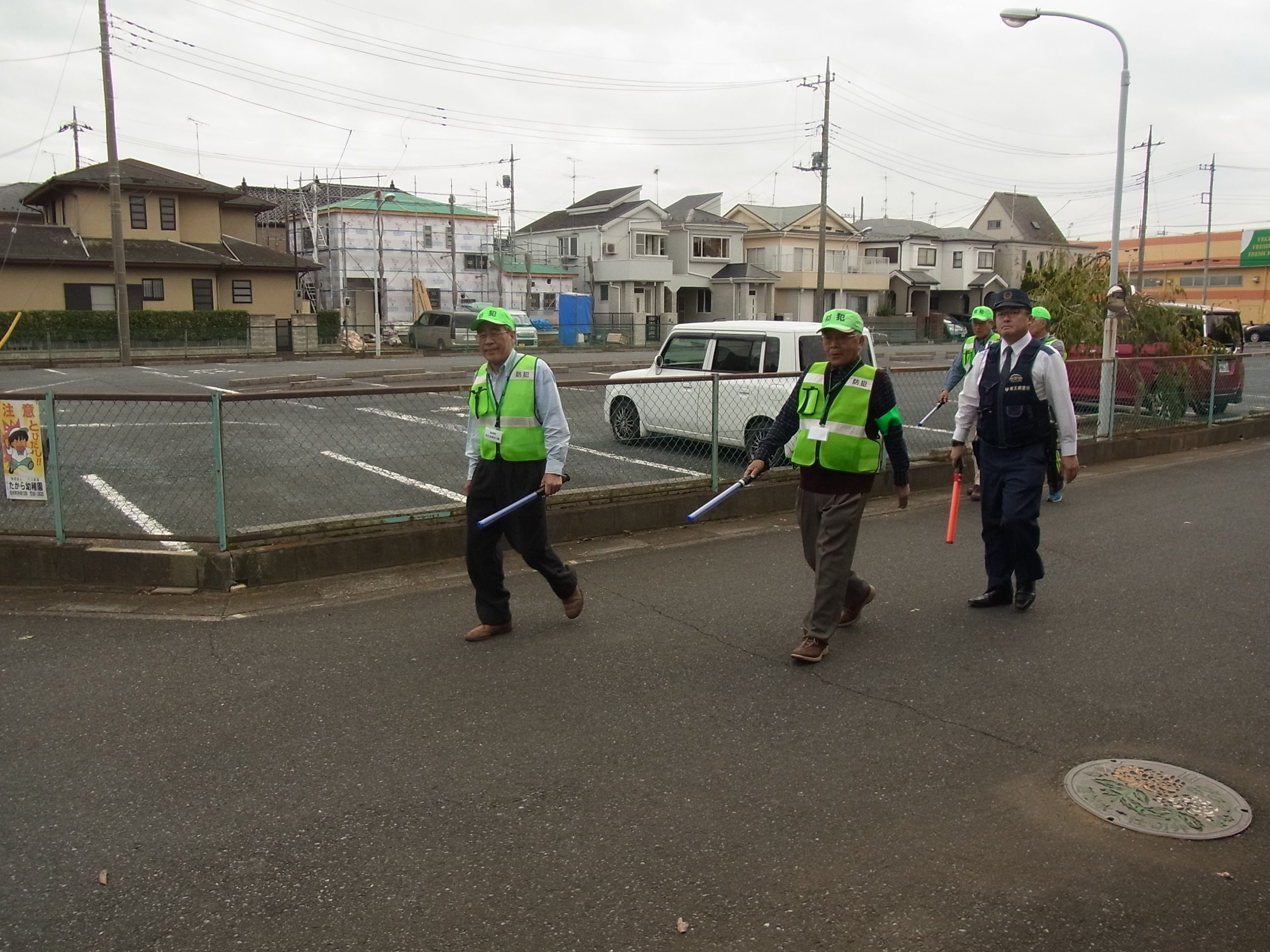 合同パトロールの様子3
