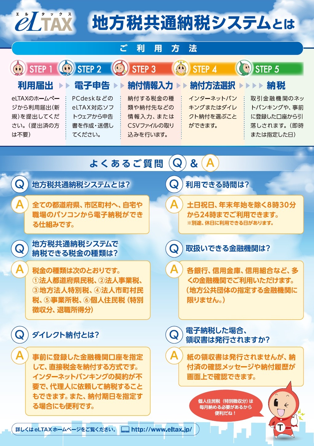 地方税共通納税システムのチラシ2