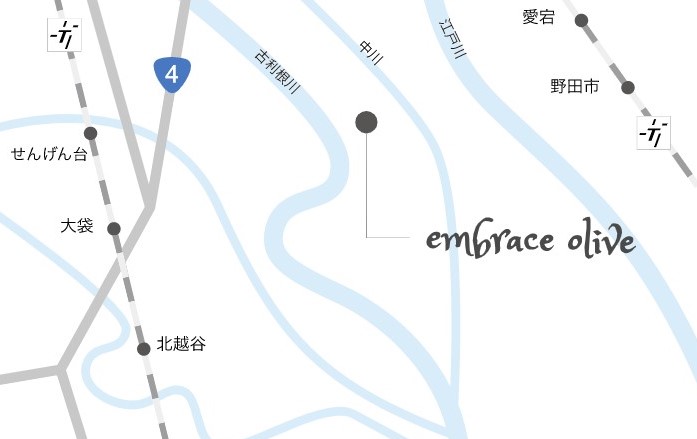 エンブレイス・オリーブ地図