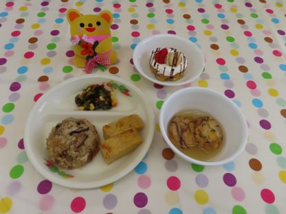 料理の写真(ランランランチの日4月)