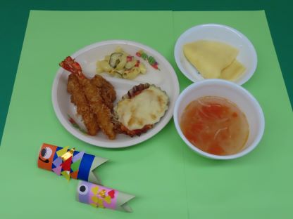 料理の写真(ランランランチの日5月)