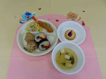 料理の写真(ランランランチの日9月)