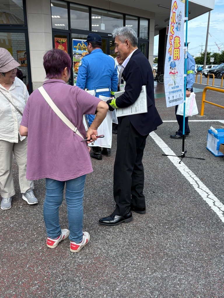 店頭キャンペーンの様子