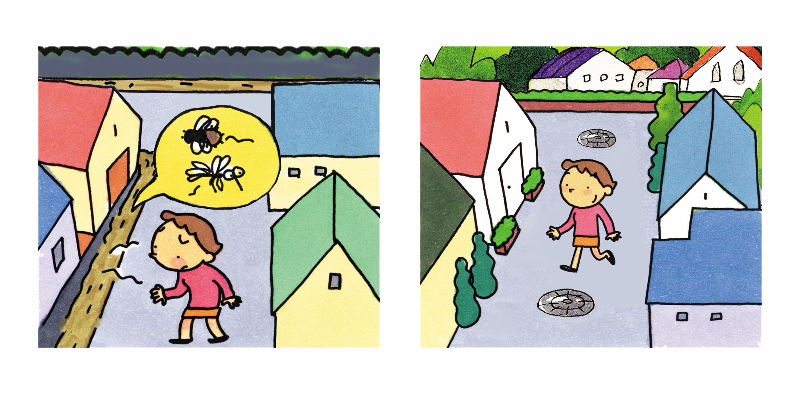下水道に接続すると生活環境の改善につながります。