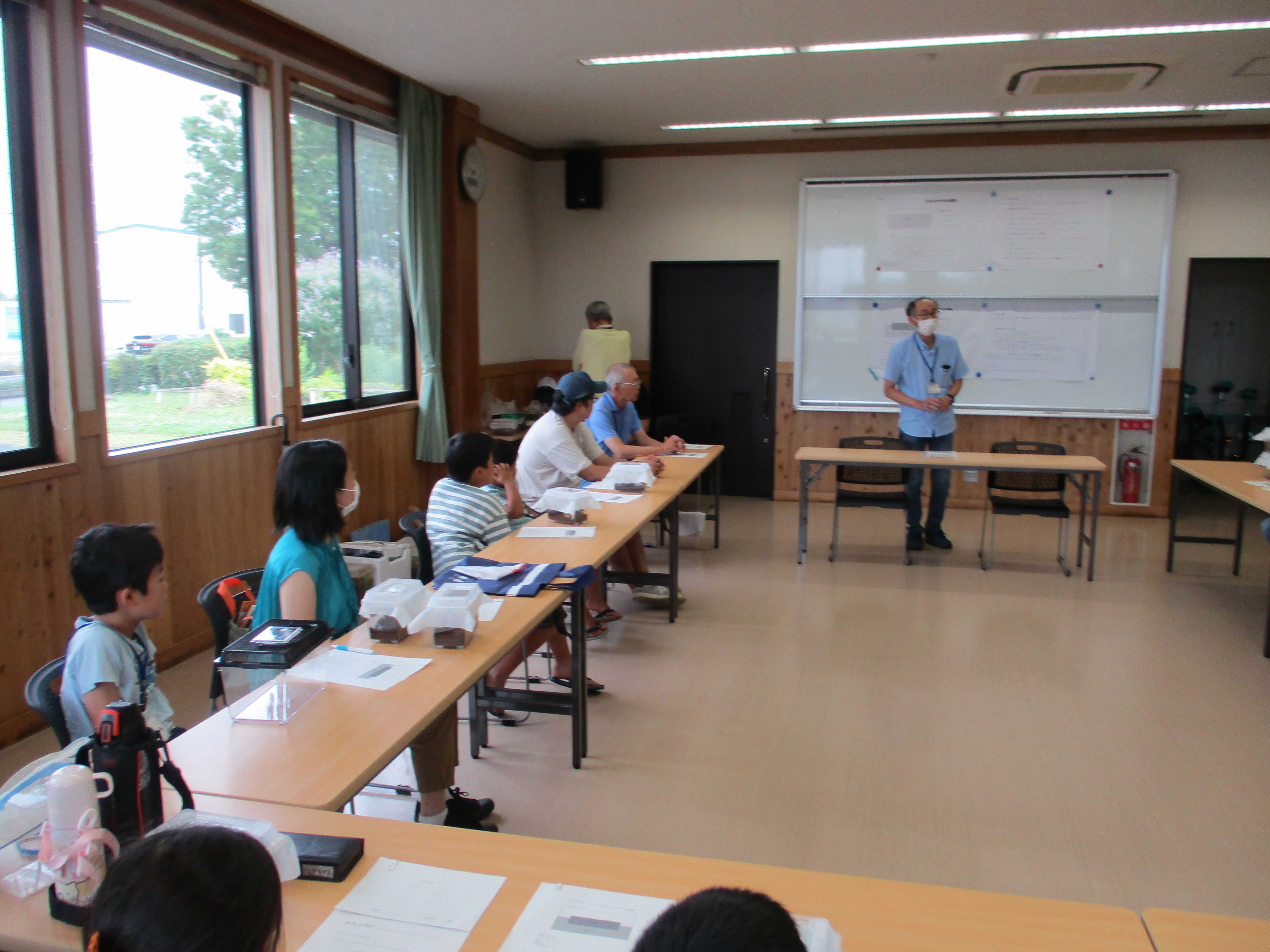 7月のトンボクラブによる講座の様子1