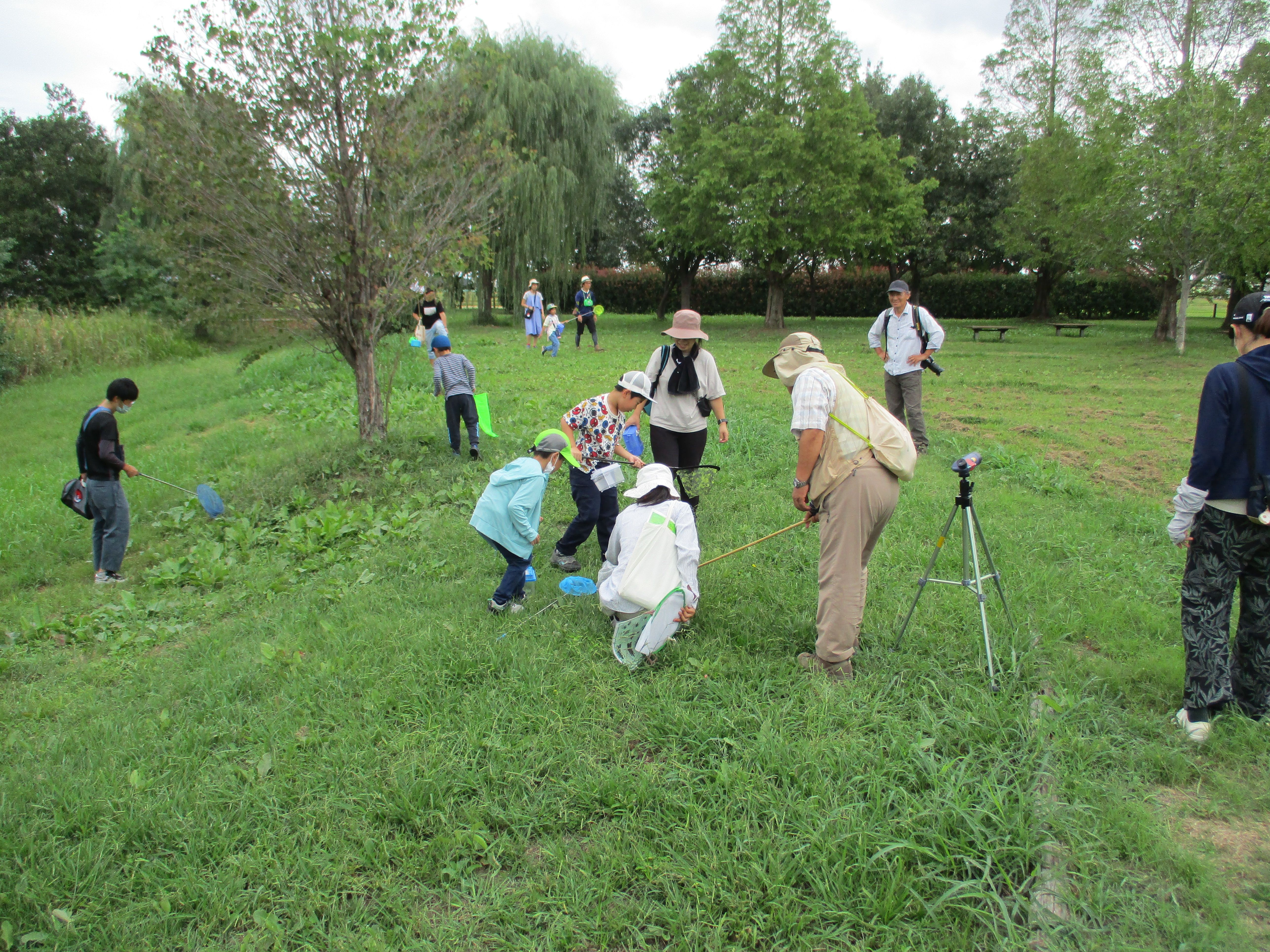 9月の里山探検隊の写真1