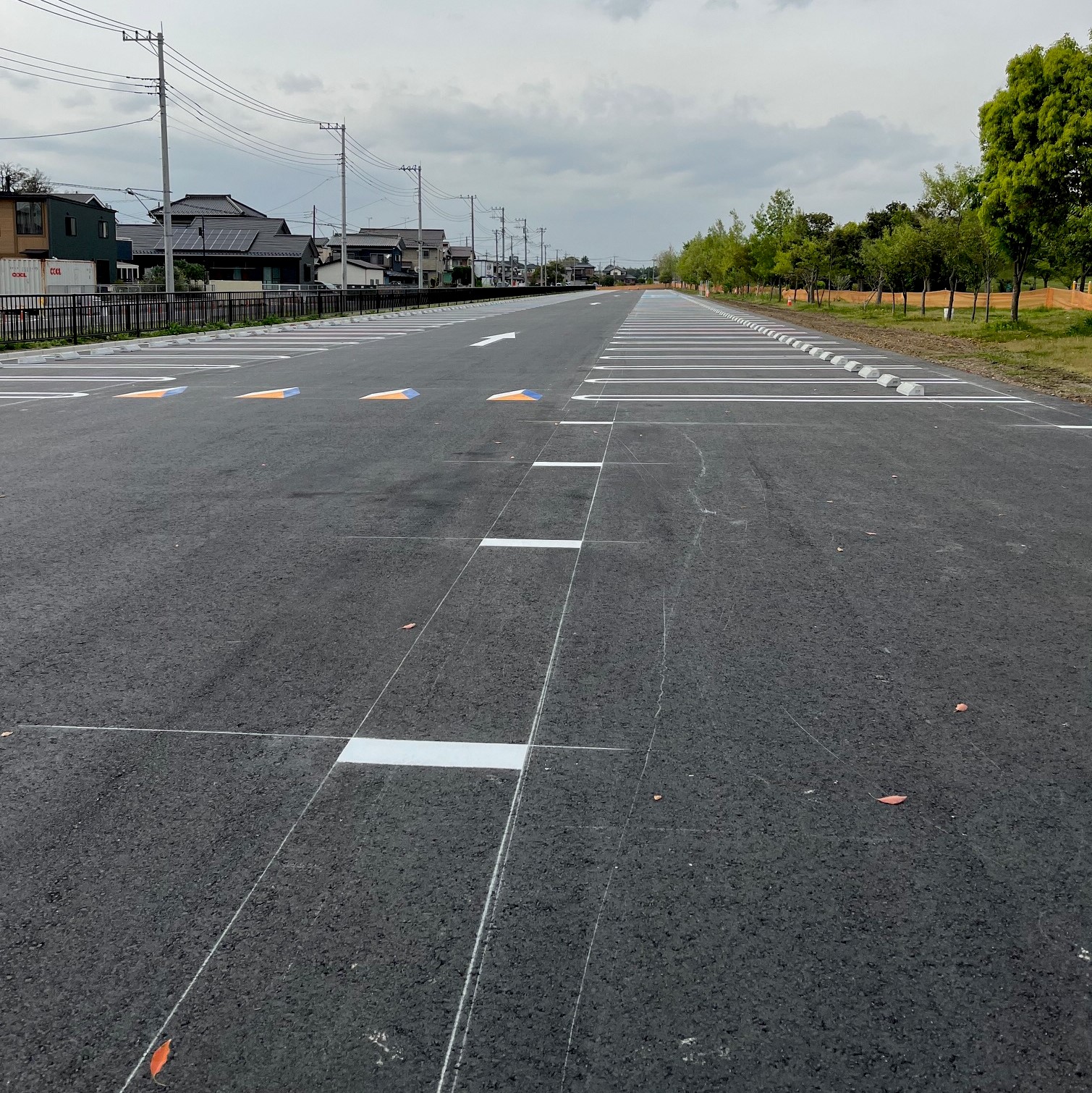 西側駐車場の写真